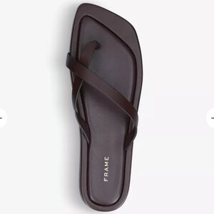 FRAME Denim Le Montauk Sandal size 37 1/2